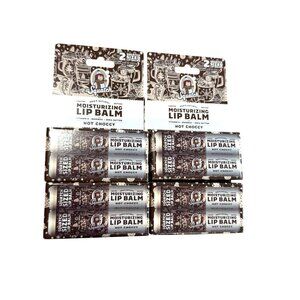 Dr. Squatch Moisturizing Lip Balm Hot Choccy Limited Edition 4x 2 Pack Chocolate